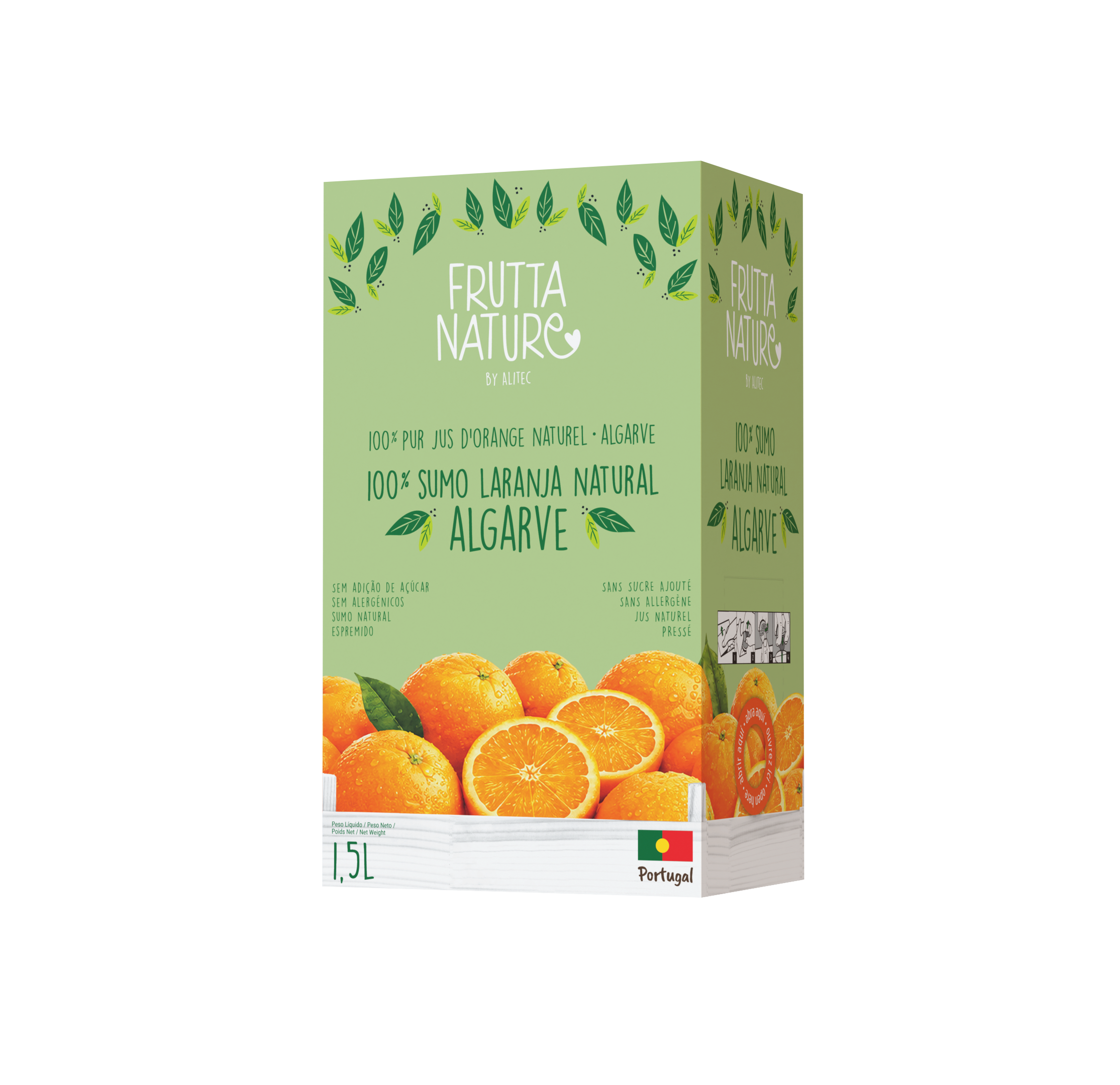 100% Sumo Laranja Natural Algarve (1,5L)
